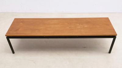  Pastoe Mid Century Modern Rectangular Wooden Coffee Table by Pastoe