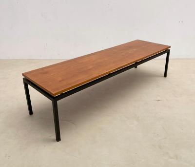  Pastoe Mid Century Modern Rectangular Wooden Coffee Table by Pastoe