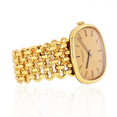  Patek Philippe Co PATEK PHILIPPE ELLIPSE 18K YELLOW GOLD WATCH