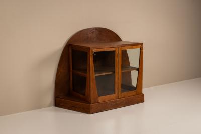  Paul Bromberg Rare Paul Bromberg Oak Tea Cabinet Amsterdam School The Netherlands 1918