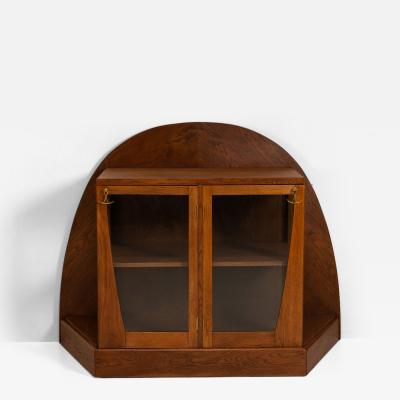  Paul Bromberg Rare Paul Bromberg Oak Tea Cabinet Amsterdam School The Netherlands 1918