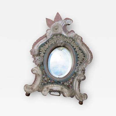  Pauly Co Venitian Mirror with Hard Stones Micro Mosaic