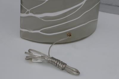  Peill Putzler 1970s Peill Putzler Art Glass And Brass Table Lamps
