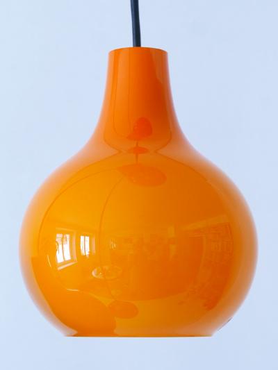  Peill Putzler Amazing Four Flamed Cascading Pendant Lamp by Peill Putzler Germany 1970s