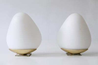  Peill Putzler Midcentury Modern Wall Lamps Corno by Wilhelm Wagenfeld for Peill Putzler 1952