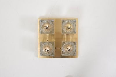  Peill Putzler Pair of Cubic Flush Mount by Peill Putzler Germany