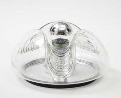  Peill Putzler Pair of Extra Large Peill Putzler Wave Lights Sconces