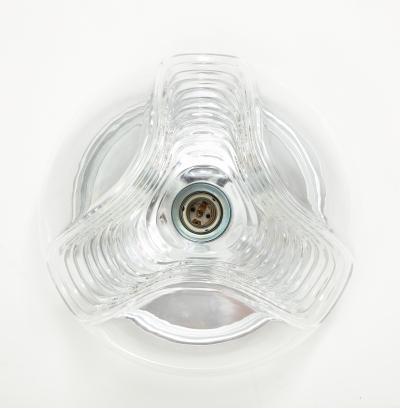  Peill Putzler Pair of Extra Large Peill Putzler Wave Lights Sconces
