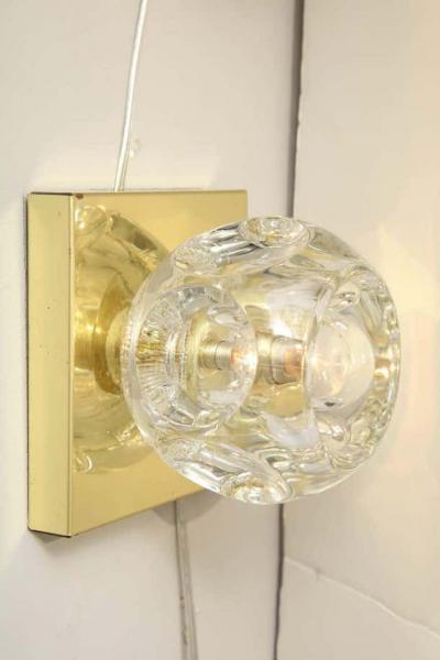  Peill Putzler Pair of Peill and Putzler Flush Mount or Sconces
