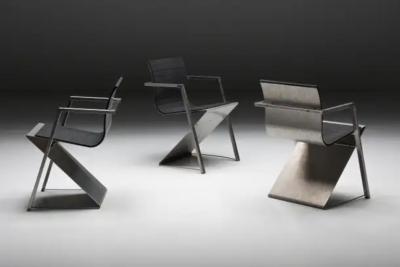  Pentagon Group Pentagon Group Casino Model D8 Black Chairs Germany 1987