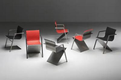  Pentagon Group Pentagon Group Casino Model d8 Chair Germany 1987