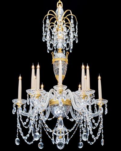  Perry Co A 20TH CENTURY CHANDELIER IN THE STYLE OF PERRY CO