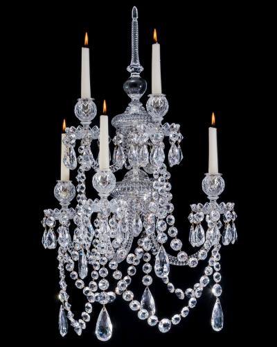  Perry Co A FINE SET OF FOUR WALL LIGHTS BY PERRY CO