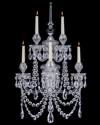  Perry Co A FINE SET OF FOUR WALL LIGHTS BY PERRY CO