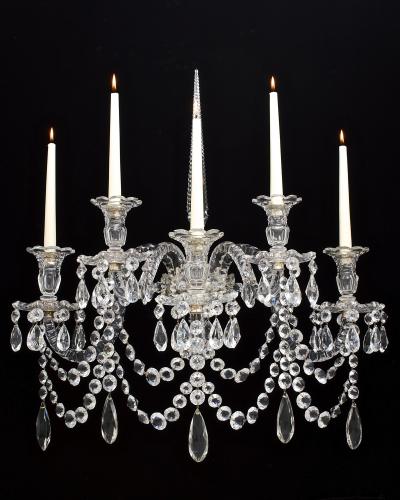  Perry Co AN IMPORTANT PAIR OF VICTORIAN WALL LIGHTS OF UNUSUAL SIZE