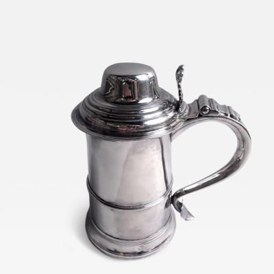  Peter Ann Bateman Peter Ann Bateman English Georgian Sterling Silver Tankard 1794