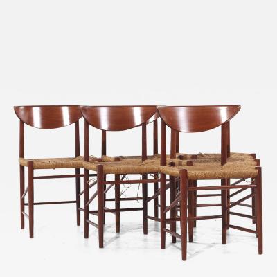  Peter Hvidt Orla M lgaard Nielsen Hvidt and M lgaard Nielsen Soborg Model 316 MCM Teak Dining Chairs Set of 6