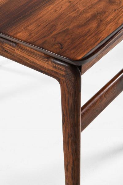  Peter Hvidt Orla M lgaard Nielsen Pair of Hvidt M lgaard Nielsen Rosewood Side Tables 1960s
