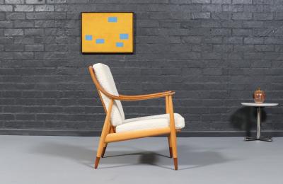  Peter Hvidt Orla M lgaard Nielsen Peter Hvidt Model FD 146 Teak Birch Lounge Chair