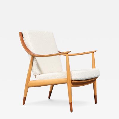  Peter Hvidt Orla M lgaard Nielsen Peter Hvidt Model FD 146 Teak Birch Lounge Chair