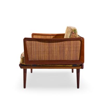  Peter Hvidt Orla M lgaard Nielsen Peter Hvidt and Orla M lgaard Nielsen Mid Century Teak and Cane Daybed