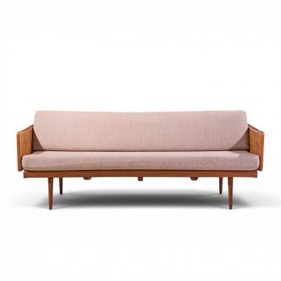 Peter Hvidt Orla M lgaard Nielsen Peter Hvidt and Orla M lgaard Nielsen Mid Century Teak and Cane Daybed