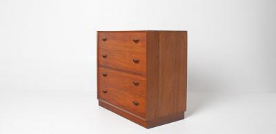  Peter Hvidt Orla M lgaard Nielsen Peter Hvidt and Orla M lgaard Nielsen Round Solid Teak Vanity and Dresser
