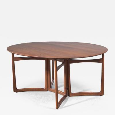  Peter Hvidt Orla M lgaard Nielsen Peter Hvidt drop leaf dining table or desk Denmark 1960s