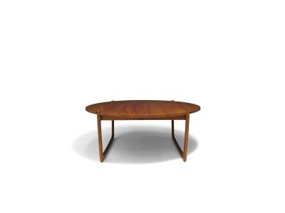  Peter Hvidt Orla M lgaard Nielsen c 1955 Peter Hvidt for France Daverkosen Solid Teak Round Coffee Table
