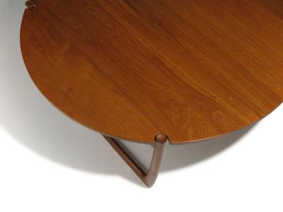  Peter Hvidt Orla M lgaard Nielsen c 1955 Peter Hvidt for France Daverkosen Solid Teak Round Coffee Table
