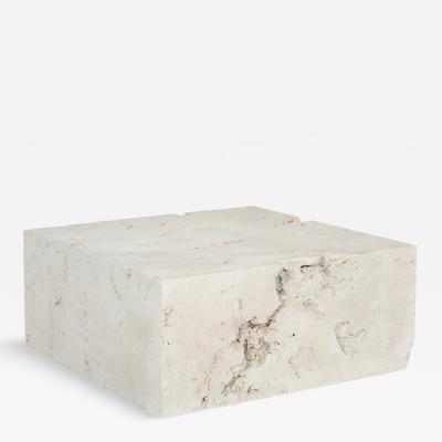  Pfeifer Studio Crema Stone Coffee Table