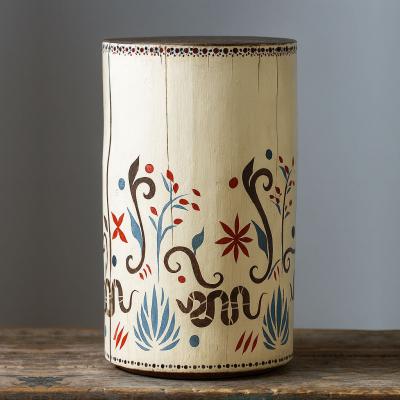  Pfeifer Studio Desert Garden Hand Painted Side Table