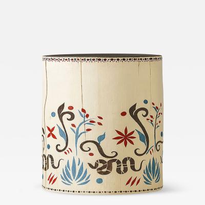  Pfeifer Studio Desert Garden Hand Painted Side Table