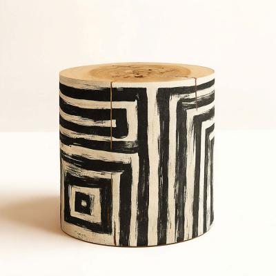  Pfeifer Studio Espira Hand Painted Log Table