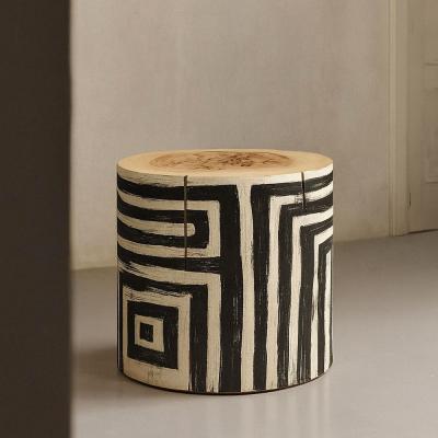  Pfeifer Studio Espira Hand Painted Log Table