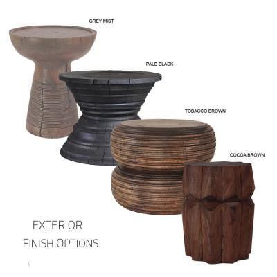  Pfeifer Studio Garibaldi Hand Carved Log Table