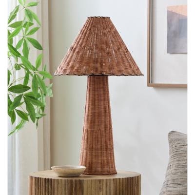  Pfeifer Studio Lallo Rattan Table Lamp