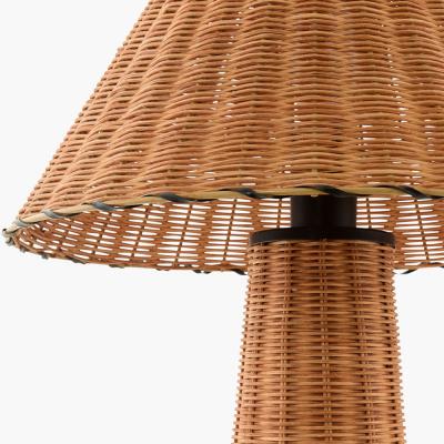  Pfeifer Studio Lallo Rattan Table Lamp
