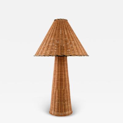  Pfeifer Studio Lallo Rattan Table Lamp