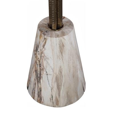  Pfeifer Studio Minerva Petrified Wood Drink Table