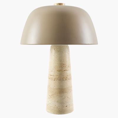  Pfeifer Studio Nara Travertine Table Lamp