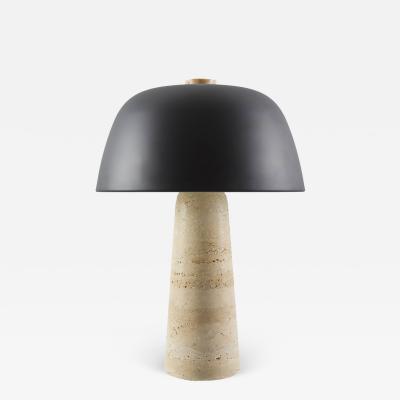  Pfeifer Studio Nara Travertine Table Lamp
