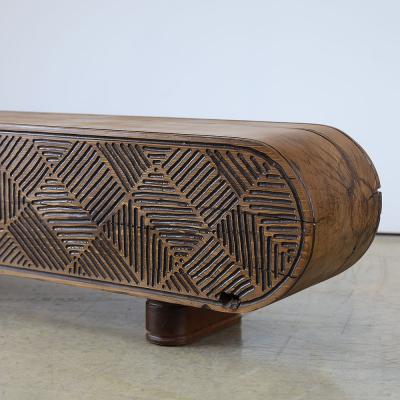  Pfeifer Studio Ossian Carved Bench Table S01