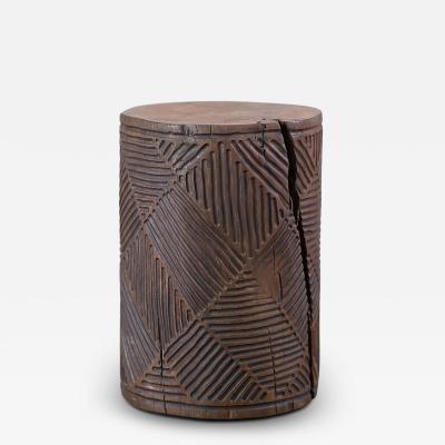  Pfeifer Studio Ossian Hand Carved Log Table S01