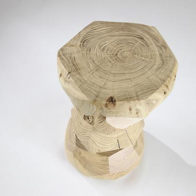 Pfeifer Studio Piedra Bleached Wood Side Table