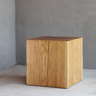  Pfeifer Studio Putnam Oak Cube Table