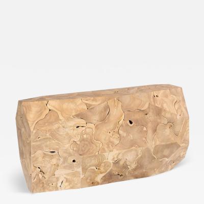  Pfeifer Studio Pyra Teak Wood Console Table