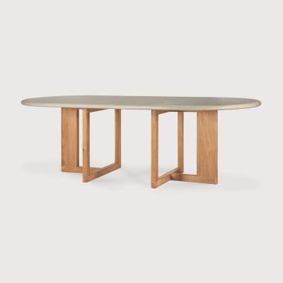  Pfeifer Studio Trestle Outdoor Dining Table