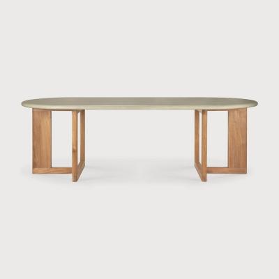  Pfeifer Studio Trestle Outdoor Dining Table