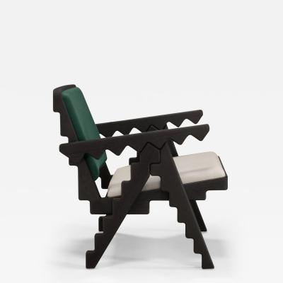  Phantom Hands Crocodile Chair in Black Finish